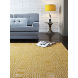 Sloan koberec 120x170cm - horčicová