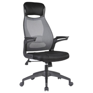 Halmar Kancelářská židle SOLARIS, černo-šedá