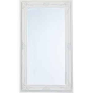 Zrkadlo YVETTE 178x103 cm - biela,strieborná