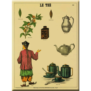 Plechová cedule Le Thé - čaj