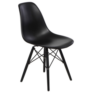Design2 Židle P016V PP černá/černá