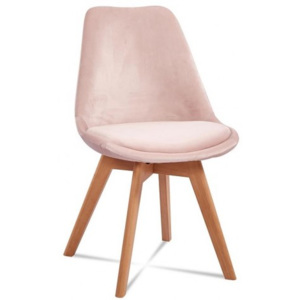 Jídelní židle DIORO světle růžová ATR home living DIOROR