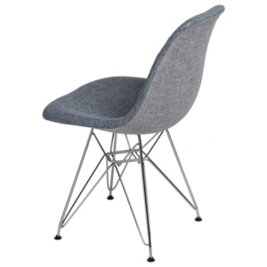 Design2 Židle P016 DSR Duo modrá šedá