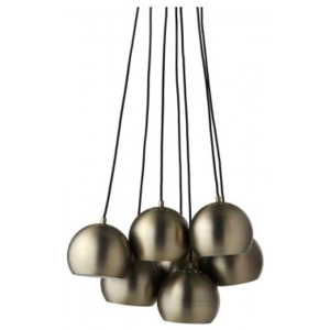 Ball multi brass, závěsné světlo starožitná mosaz Frandsen lighting