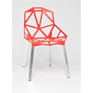 Design2 Židle Gap červená