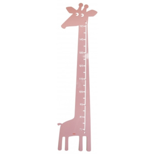 Roommate Metr na zeď Žirafa růžový