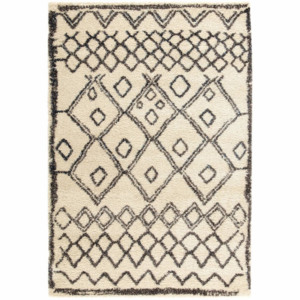 Chlupatý kusový koberec Lana 0362-106 béžový Typ: 60x120 cm