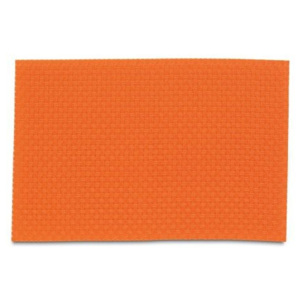 Prostírání PLATO, polyvinyl, oranžové 45x30cm - Kela