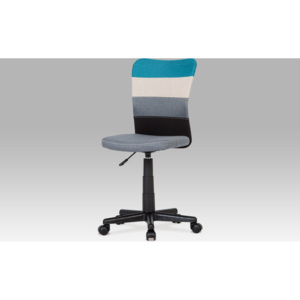 Artium Kancelářská židle | látka mix barev Barva: modrá