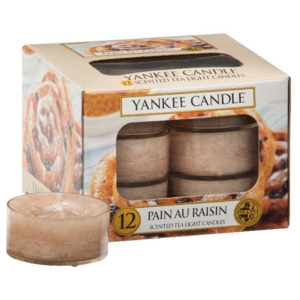 Čajové svíčky Yankee Candle 12ks - Pain Au Raisin (kód RELAXCZ na -20 %)