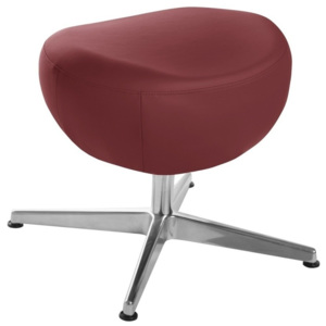 Červená otočná stolička/podnožka My Pop Design Gentils