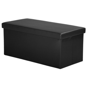 IDEA nábytek, s.r.o. - Sedací úložný box černý IDEA nábytek