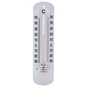 Lihový teploměr Thermometer White