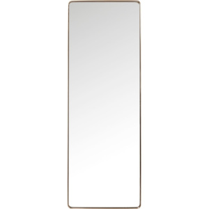 Zrcadlo s rámem v měděné barvě Kare Design Rectangular, 200 x 70 cm