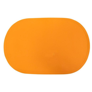TORO Prostírání ovál oranžové, 29 x 44 cm