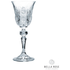 Broušená křišťálová sklenička na dezertní víno Crystal BOHEMIA