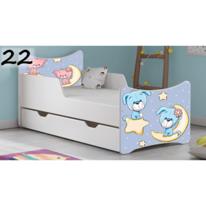 Plastiko dětská postel Auto - 7 | 140x70 160x80 180x90