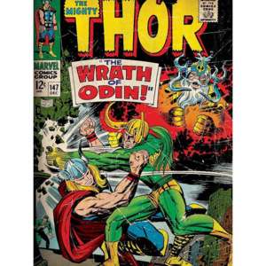 Obraz na plátně: Thor (comics) - 75x100 cm