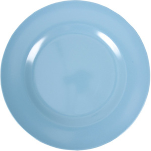 Melaminový talíř 25 cm - modrý