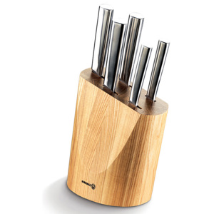 Pro Chef 5ks - set nožů v dřevěném bloku