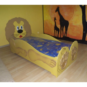 Plastiko dětská postel Lev 200x90cm