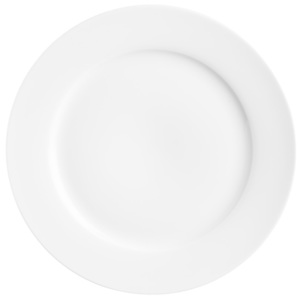 Bílý porcelánový talíř na salát Price & Kensington Simplicity, ⌀ 23 cm