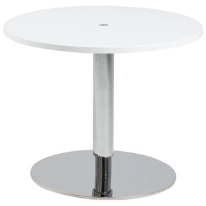 Konferenční stolek výškově stavitelný Sorty, 60 cm - bílá