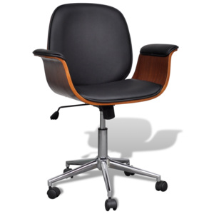 Koženková moderní otočná židle /křeslo, výškově nastavitelná
