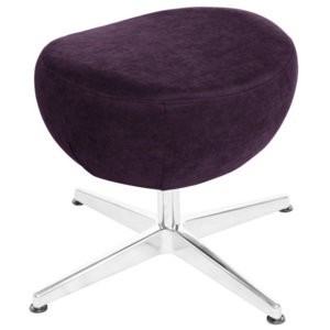 Tmavě fialová otočná stolička/podnožka My Pop Design Vostell