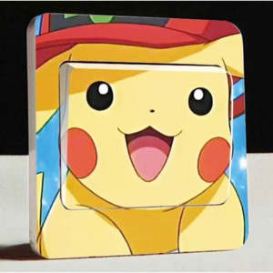 ZOOYOO Samolepka na vypínač Pokémon 21 9x9cm