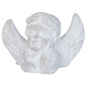 Kamenný anděl šedý 16x7x10 cm Clayre & Eef