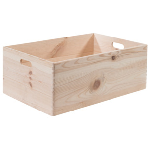 Úložný box z přírodní borovice Compactor – velikost XL