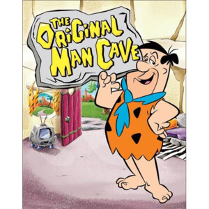 Plechová cedule: The Original Man Cave - 40x30 cm