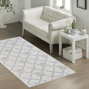 Béžový odolný koberec Vitaus Scarlett, 60 x 90 cm