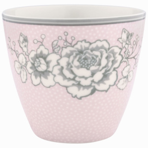 Latte cup Ella pale pink (kód PODZIM2018 na -20 %)