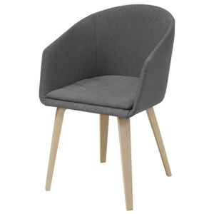 Danish Style Židle s područkami Guard, šedá šedá