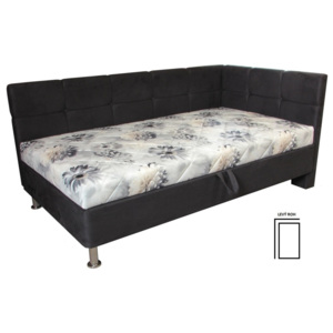Studenstká postel 110x200 s matrací ALFA - levá