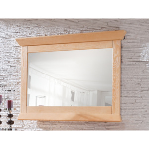 Dřevěné zrcadlo na stěnu GOM 69 borovice