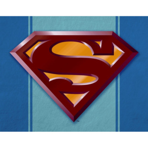 Plechová cedule: Superman Logo - 30x40 cm