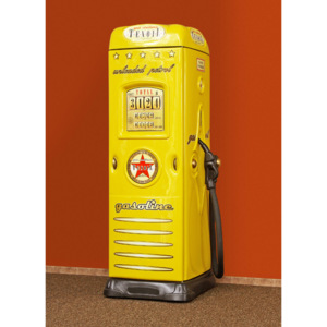 Plastiko dětská skříň Stanice - Žlutá | 200x60x60cm