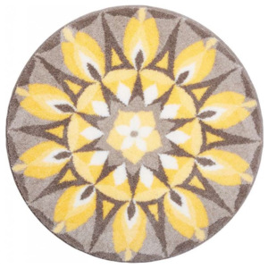 Koupelnová předložka Grund Mandala - Sebeláska Rozměr: 80 cm kruh