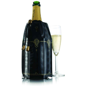 IIC Chladící návlek na šampaňské černozlatý - Vacuvin