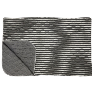 Pléd Grey stripes 165x110 cm
