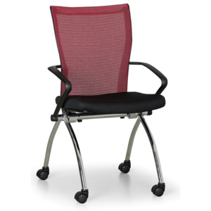 Konferenční židle Dynamic, červená
