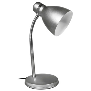 ZARA stolní lampa stříbrná HR-40-SR max. 1x40W E14