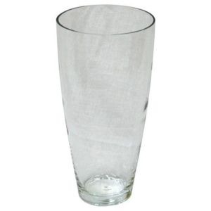 TORO váza skleněná čirá 8,1 x 28,3 cm