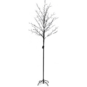 Kvetoucí třešeň strom s LED bílými světly a dálkovým ovládáním
