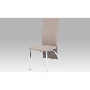 Artium Jídelní židle koženková 42x42x95x45cm Barva: lanýžová