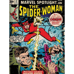 Obraz na plátně: The Spider-Woman (comics) - 75x100 cm