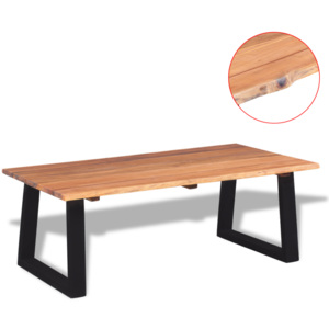 Konferenční stolek masivní akáciové dřevo 110x60x40 cm